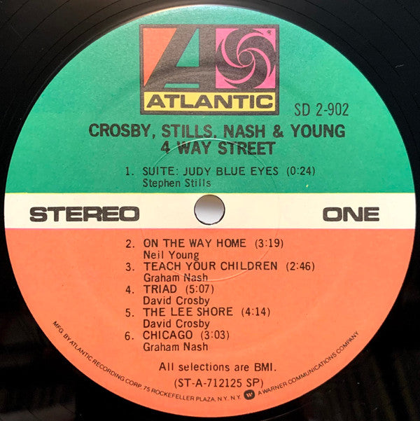 Crosby, Stills, Nash & Young : 4 Way Street (2xLP, Album, SP )