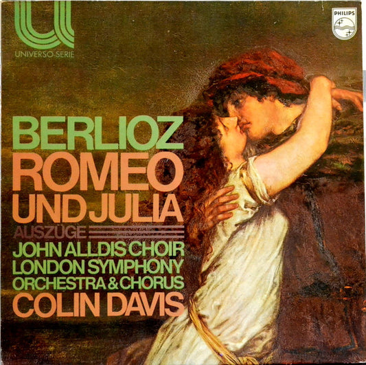 Hector Berlioz, Sir Colin Davis : Romeo Und Julia, Auszüge (LP)