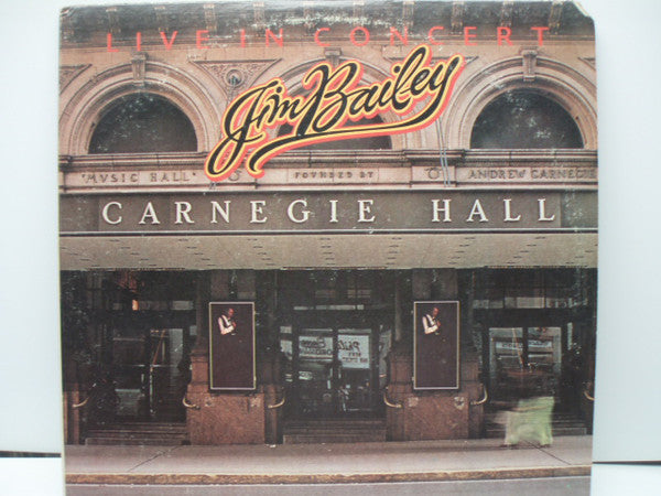 Jim Bailey : Live At Carnegie Hall (2xLP, Album)