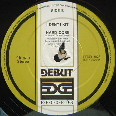 I-Dent-I-Kit : The House Bootlegs (12")