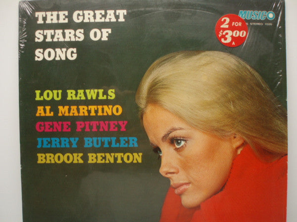 Various : The Great Stars Of Song (LP, Comp)