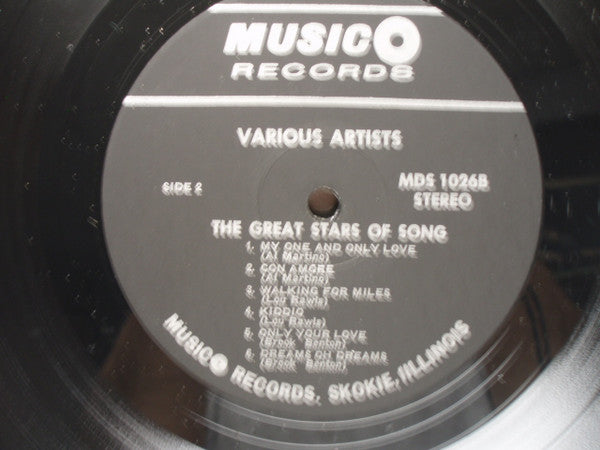 Various : The Great Stars Of Song (LP, Comp)