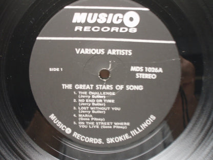 Various : The Great Stars Of Song (LP, Comp)