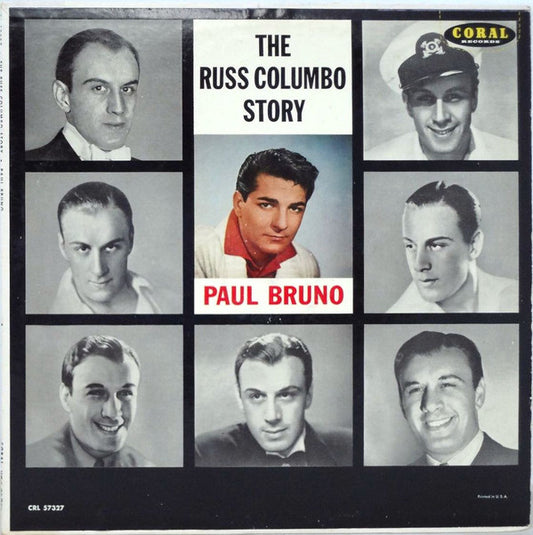 Paul Bruno (2) : The Russ Columbo Story (LP, Album, Mono)