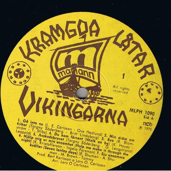 Vikingarna : Kramgoa Låtar 2 (LP, Album)