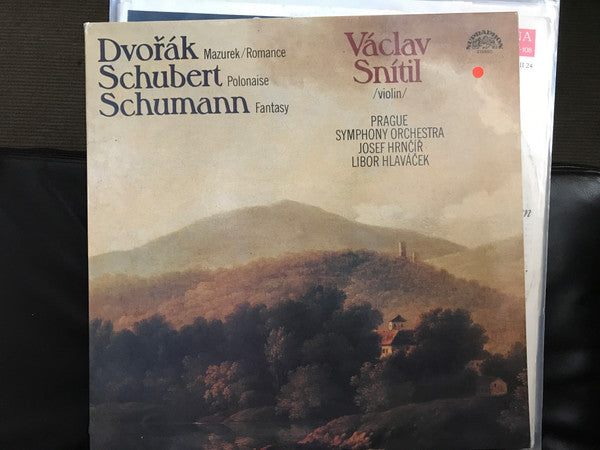 Antonín Dvořák, Franz Schubert, Robert Schumann, Václav Snítil, The Prague Symphony Orchestra, Josef Hrnčíř, Libor Hlaváček : Mazurek / Romance / Polonaise / Fantasy (LP, Album)