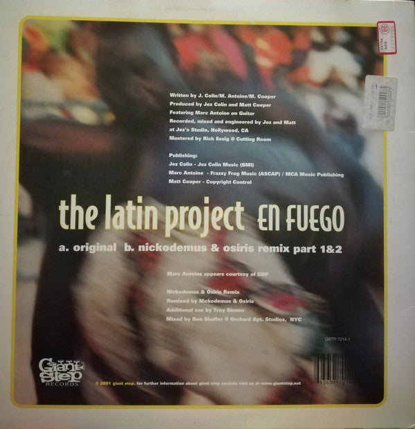 The Latin Project : En Fuego (12")