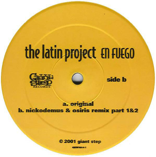 The Latin Project : En Fuego (12")