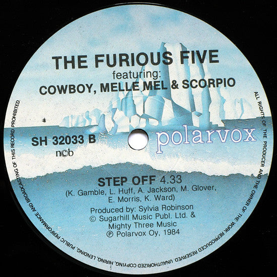 The Furious Five : Step Off (12")