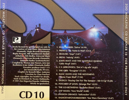 Various : Zoo Magazine CD Sampler 10 (CD, Promo, Smplr)