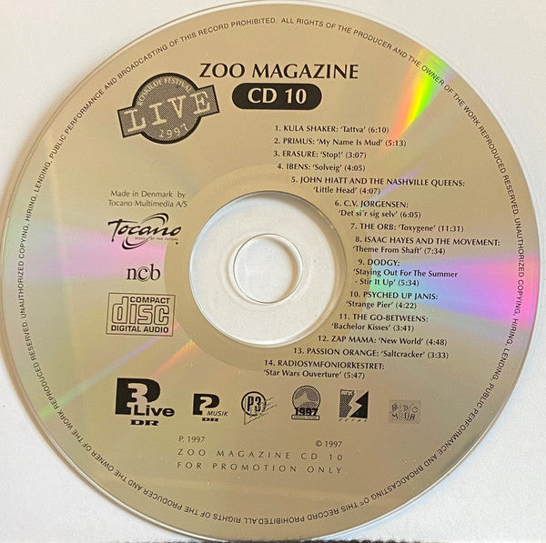 Various : Zoo Magazine CD Sampler 10 (CD, Promo, Smplr)