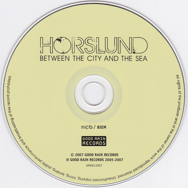 Jens Henrik Horslund : Between The City And The Sea (CD, Album)