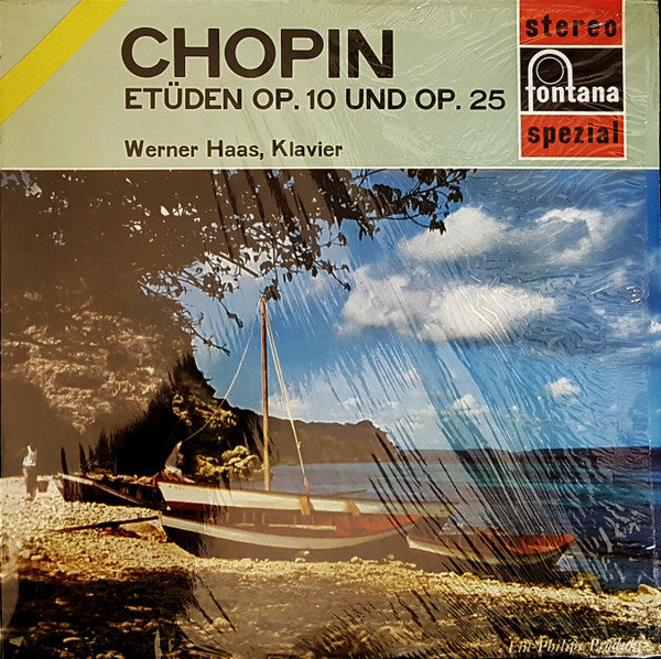 Frédéric Chopin - Werner Haas : Etüden Op. 10 Und Op. 25 (LP)