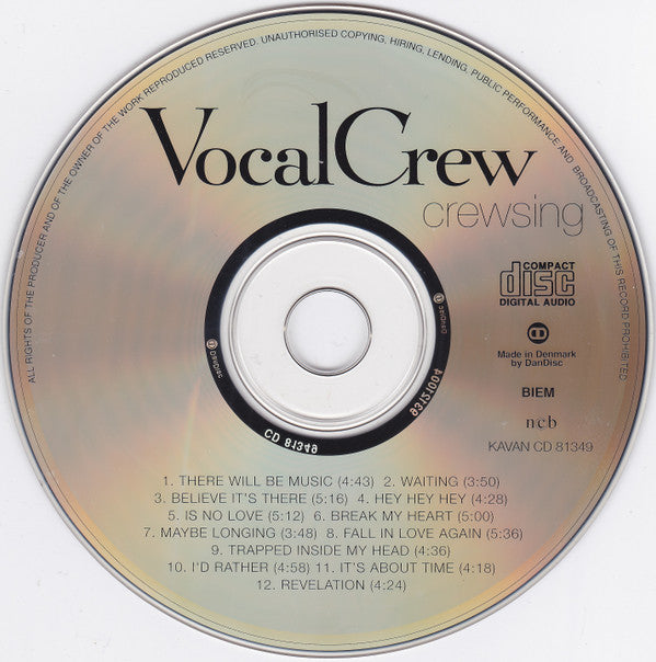 Vocal Crew : Crewsing (CD, Album)