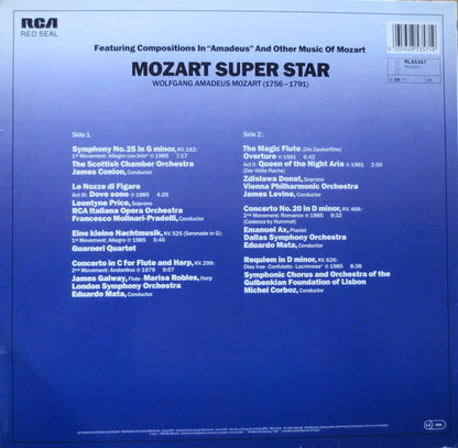 Wolfgang Amadeus Mozart : Mozart Superstar - Mozart At The Movies (LP, Comp)