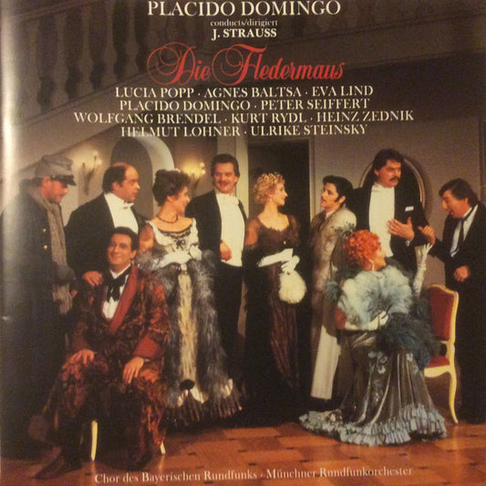 Johann Strauss Jr., Placido Domingo : Die Fledermaus (2xLP, Box)