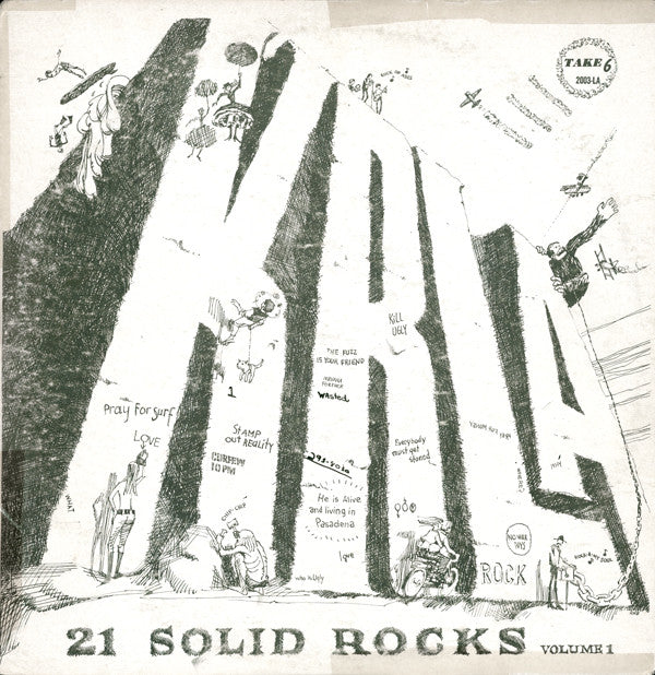 Various : KRLA 21 Solid Rocks  Volume I (LP, Album, Comp, M/Print)