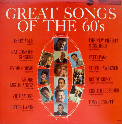 Various : Great Songs Of The 60's Volume 2 (LP, Album, Comp, Ltd)