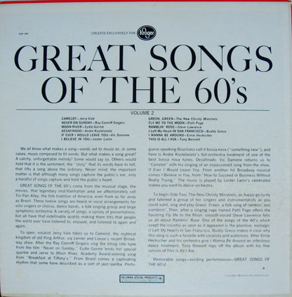 Various : Great Songs Of The 60's Volume 2 (LP, Album, Comp, Ltd)