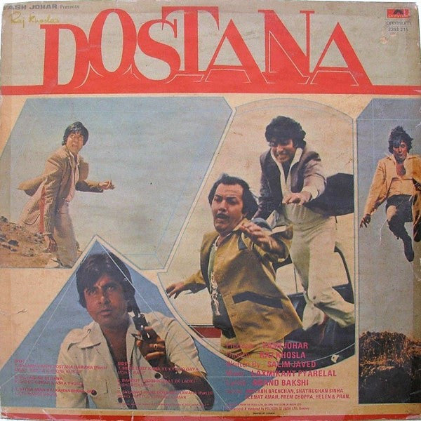 Laxmikant-Pyarelal, Anand Bakshi : Dostana (LP)