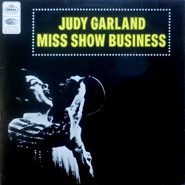 Judy Garland : Miss Show Business (LP, Comp, Mono)