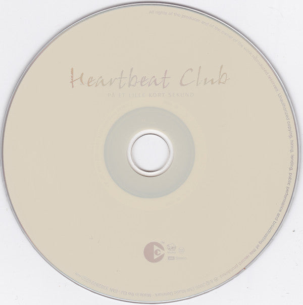 Heartbeat Club : På Et Lille Kort Sekund (CD, Album, Copy Prot.)