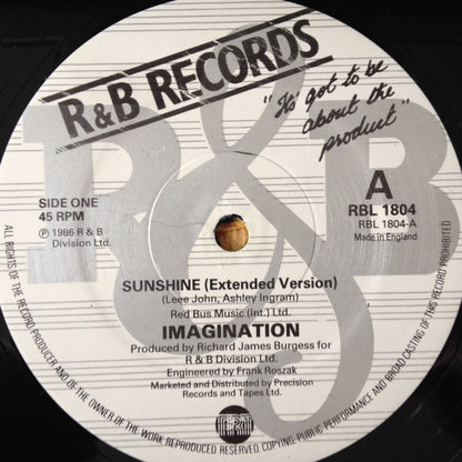 Imagination : Sunshine (12", Single)