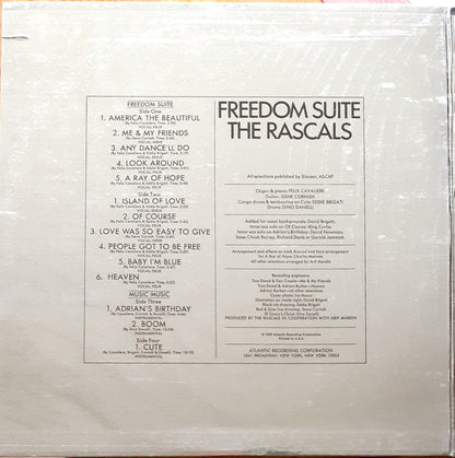 The Rascals : Freedom Suite (2xLP, Album, MO )