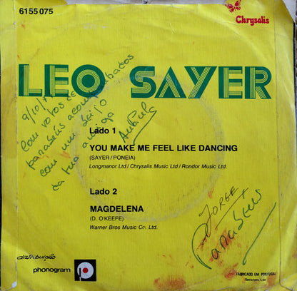 Leo Sayer : You Make Me Feel Like Dancing (7", Single)