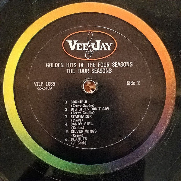 The Four Seasons : Golden Hits Of The 4 Seasons (LP, Comp, Mono)