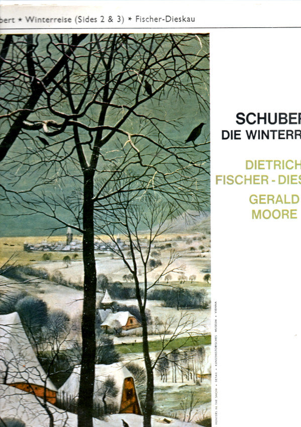 Franz Schubert, Dietrich Fischer-Dieskau, Gerald Moore : Die Winterreise (LP, S/Sided, RP + LP, RP)