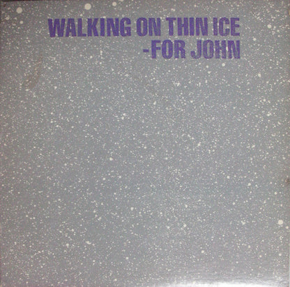 Yoko Ono : Walking On Thin Ice (12", Promo)