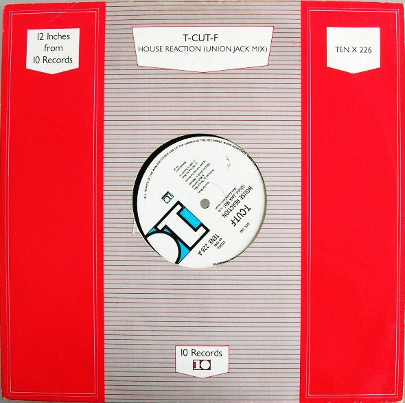 T-CUT-F : House Reaction (Union Jack Mix) (12")