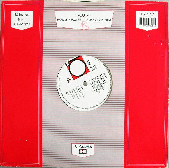 T-CUT-F : House Reaction (Union Jack Mix) (12")