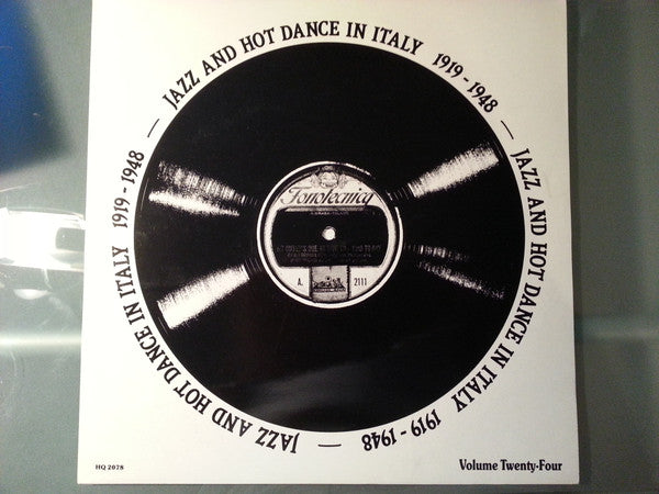 Various : Jazz And Hot Dance In Italy 1919 - 1948 (LP, Comp)