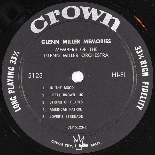 The Glenn Miller Orchestra : Memories Of Glenn Miller (LP)