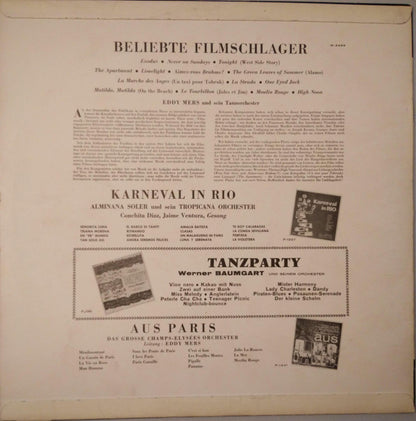 Eddy Mers And His Orchestra : Beliebte Film Schlager (LP)