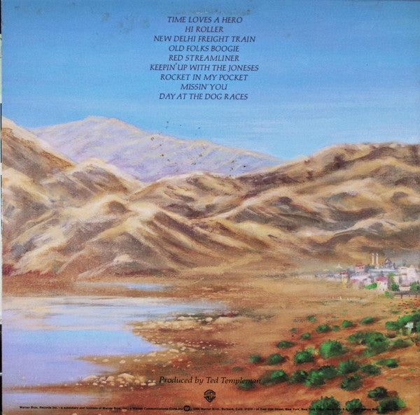 Little Feat : Time Loves A Hero (LP, Album, Win)