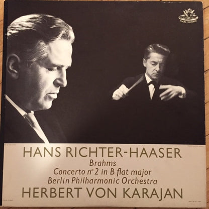 Hans Richter-Haaser, Herbert von Karajan, Berliner Philharmoniker : Concerto No. 2 In B Flat Major (LP, Album, Mono)