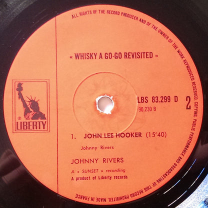 Johnny Rivers : Whisky A Go-go Revisited (LP, Album, RE)