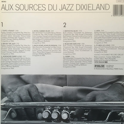 Various : Aux Sources Du Jazz Dixieland (LP, Mono, RE)