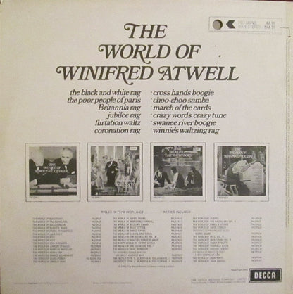 Winifred Atwell : The World Of Winifred Atwell (LP, Comp)