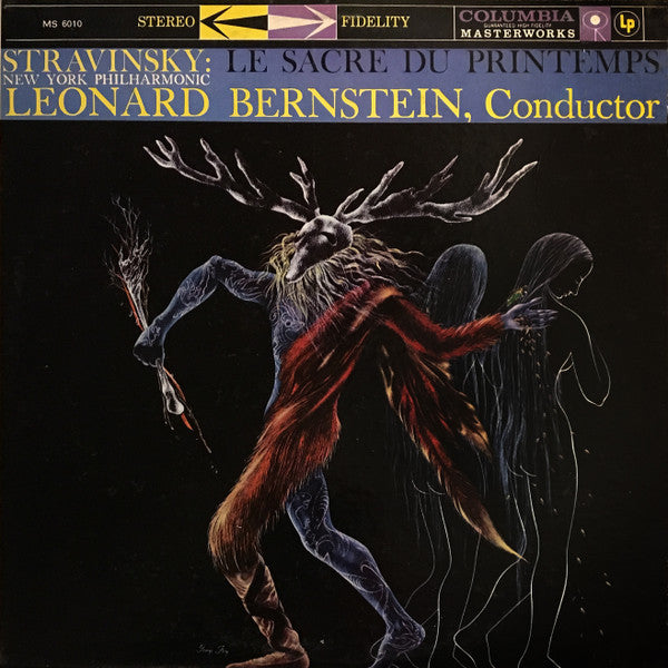 Igor Stravinsky, Leonard Bernstein, The New York Philharmonic Orchestra : Le Sacre Du Printemps (LP, 6-e)