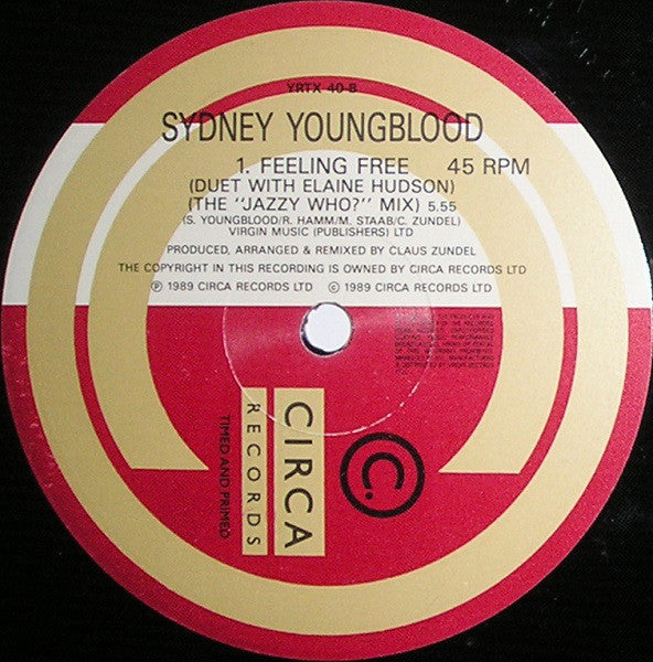 Sydney Youngblood : Sit And Wait (12", Pos)