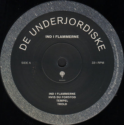 De Underjordiske : Ind I Flammerne (LP, Album, Ltd)