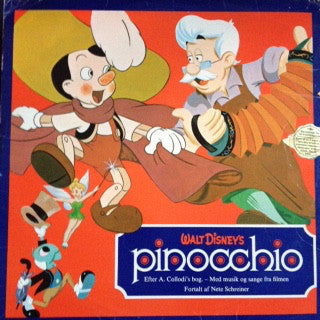 Various : Walt Disney's Pinocchio (LP, Album)