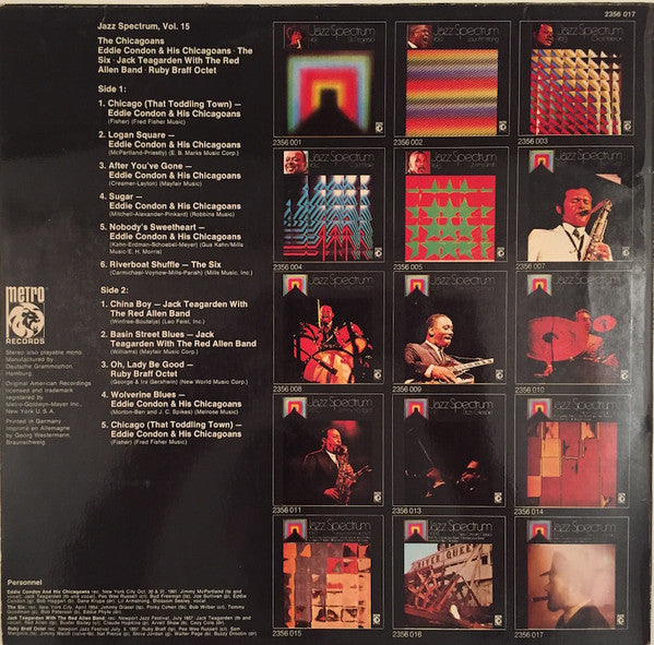 Various : Jazz Spectrum Vol. 15 - The Chicagoans (LP, Comp)