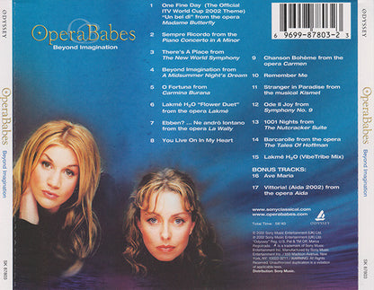 Opera Babes : Beyond Imagination (CD, Album)