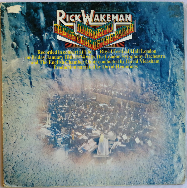 Rick Wakeman : Journey To The Centre Of The Earth (LP, Album, Gat)