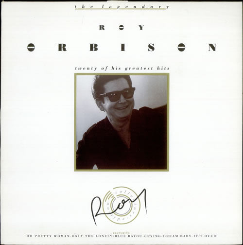 Roy Orbison : The Legendary Roy Orbison - Twenty Of His Greatest Hits (LP, Comp, RE)